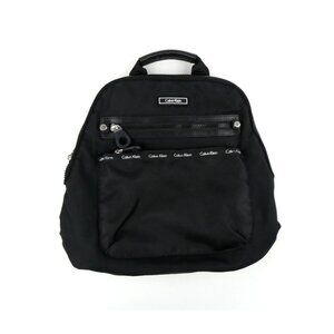 Calvin Klein Womens Black Nylon‎ Backpack